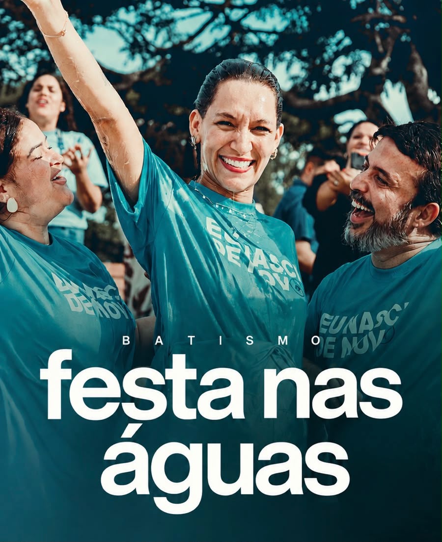 Batismo - 31 de outubro, 15h, Praia da Sabiaguaba